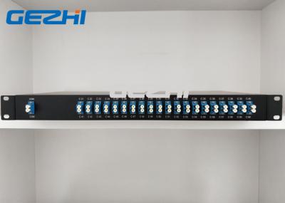 中国 ラックマウント式の単一繊維50Ghz 60チャネルAthermal AWG DWDM 販売のため