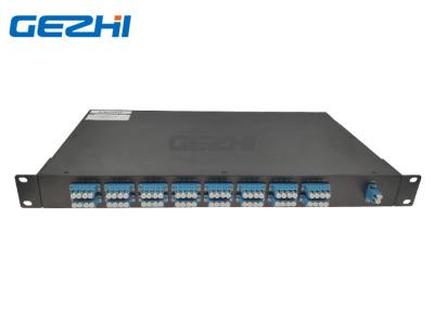 China Two Fiber 1x32 Channel Optical AAWG DWDM Multiplexer for sale