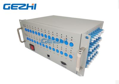 China 4U montados en rack se doblan 28 interruptores mecánicos optos de Pieaces 2x4 en venta