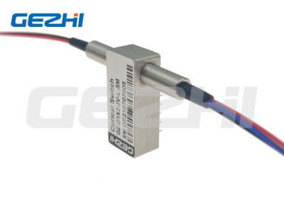 China D1x2 Mechanical Optical Switches 1650nm LC UPC Dual Relay Switch for sale