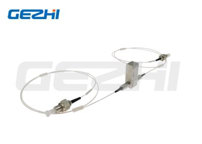 China 1650nm 3 puertos de fibra óptica conmutadores industriales Lc / Upc conector conmutador de fibra óptica en venta