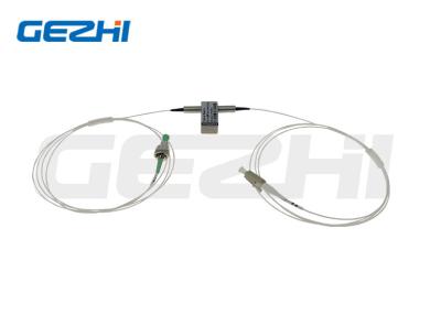 China 1625/1650nm Mechanical Optical Switch Low Crosstalk 1x1 FC APC for sale