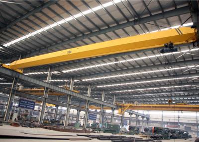 중국 7.5-31.5m 20 톤 교형크레인 싱글 빔 테이프 종단 크레인 8m/Min 기중속도에 걸쳐 이어지세요 판매용