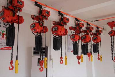 China Crane Low Headroom Motorized Trolley Electric Chain Hoist 3 Ton 7.5t for sale