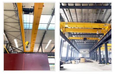 China 5-75t European Overhead Crane Double Beam Eot Crane VVF Frequency Inverter Control for sale