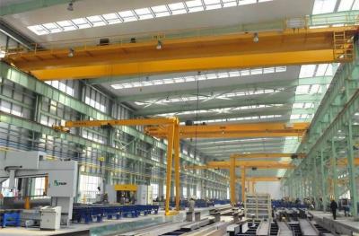 China European Single Double Girder EOT Overhead Bridge Crane 1-50 Ton With Trolley Traveling for sale