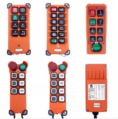 China F21-E1B AC36V DC12-24V 6 Button Universal Industrial Wireless Remote Control For Hoist for sale