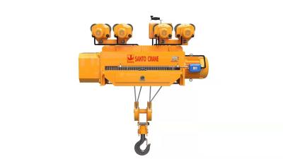 China weatherproof Remote Control compact Wire Rope Crane Hoist  wear resistance for sale
