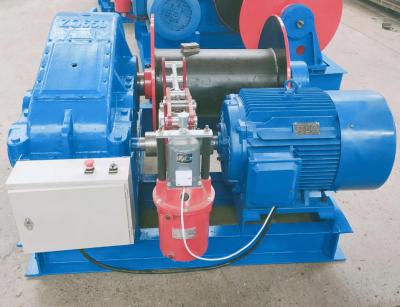 China 1t - 10t Slow Speed Customized Wire Rope Electric Winch JM Model ISO Certification for sale