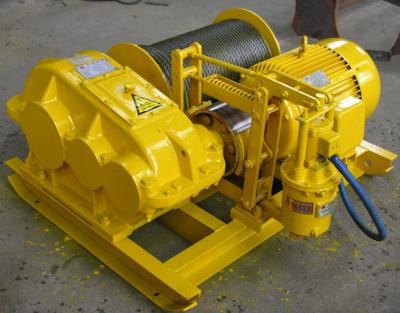 China JM Model High Mechanical Strength High Speed Electric Winch 40 Ton for sale