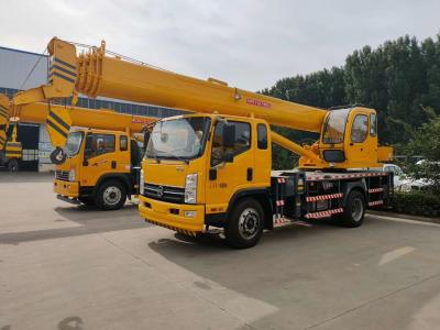 China ISO Self Contained 24m-66m Truck Mounted Boom Crane For Lifting Material for sale