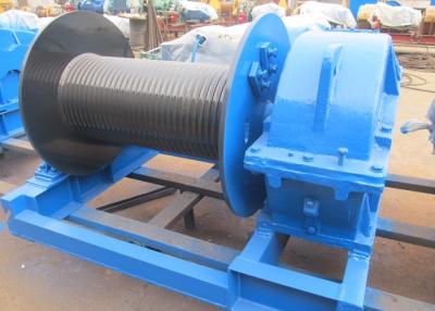 Cina 5KN alla miniera elettrica resistente Marine Drum Winch della costruzione dell'argano della corda 100KN in vendita