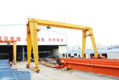 China 5T 10T 20T A Frame Single Beam Gantry Crane Goods Yard Marble Granite Stone Crane for sale