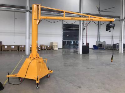 China Piso de los puestos de trabajo 20t 0.5t - alzamiento montado de Crane Simple Installation Swivel Crane en venta