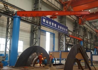 China OEM ODM 650cm To 1000cm Swing Arm Jib Crane Flexible Rotation for sale