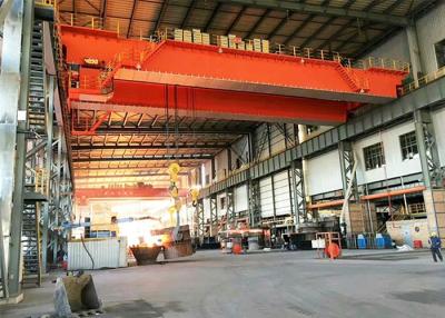 China Span 10.5m-31.5m Heat Resistant Steel Mill Crane Cabin Heavy Duty Overhead Cranes for sale