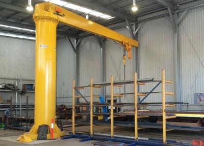 Chine Atelier rentable 1 bras en porte-à-faux Jib Crane Wit de pilier mobile de pivotement de 2 3 5 10 Ton Column Mounted Floor Pedestal à vendre
