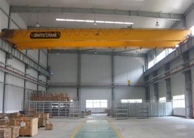 China Low Noise Lightweight European Overhead Crane 7.5m-31.5m Span Bridge And Trolley Crane for sale