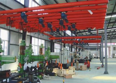 China Pendent Control Single Girder Light Capacity Overhead Rail Crane 1 Ton 2 Ton en venta