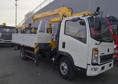 China Guindaste montado caminhão 75km/H 88km/H 8 Ton Crane Truck do crescimento da eficiência elevada à venda