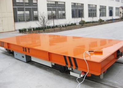 China Heavy Duty On Rail Transfer Cart 10 Ton To 300 Ton Battery Operated Transfer Trolley for sale