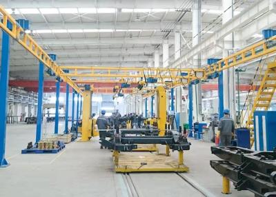 China Large Area Movements Lightweight KBK Crane For Production Line for sale