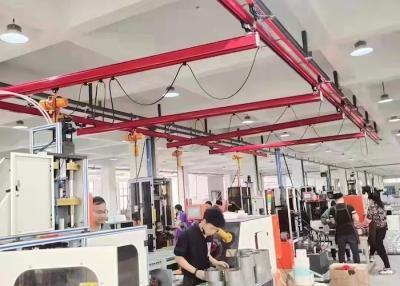 Chine l'opération flexible KBK Crane Workstation 2T de 380V 50Hz a enfermé la grue de voie à vendre