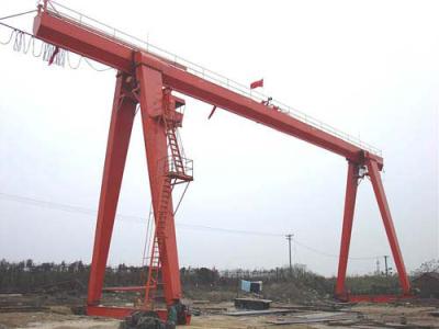 China 16ton Single Girder Gantry Crane for sale