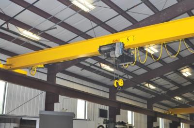 China 3 toneladas 5 Ton Single Girder Overhead Crane los 6M-30M interiores Lifting Equipment Crane en venta