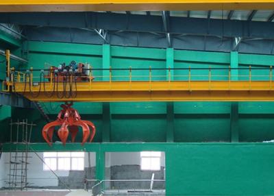 China Foundries 500 Ton 2 Beam Heavy Duty Overhead Crane With Double Hooks for sale