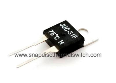 China High Accuracy  Miniature Thermal Switch 75 Deg C  Temperature Cutoff Switch for sale