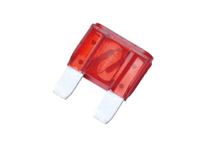 China Red Plastic Housing Auto Blade Fuses Fast Reaction With Tin Plated Zinc Terminals for sale