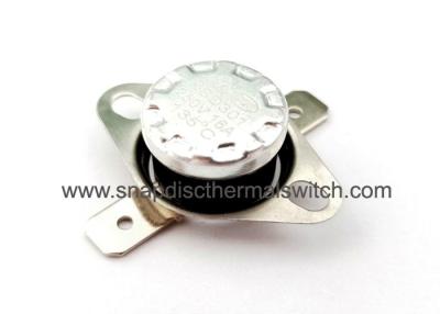 China Household Appliances Disc Thermostat Close On Rise Durable  Long Life Cycles for sale
