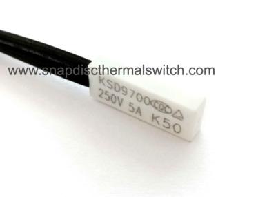 China 50 Deg C Bimetal Thermal Protector  High Sensitivity Micro Thermal Switch for sale