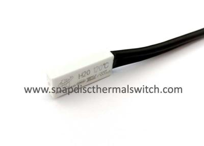 China H20 Series Thermal Cutoff Switch 250V 10A 120 Deg C Overheat Protection for sale