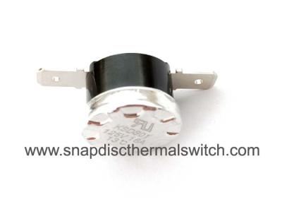 China Interruptor térmico do disco instantâneo bimetálico de 13 DEG C, interruptor de interrupção térmico Resettable à venda