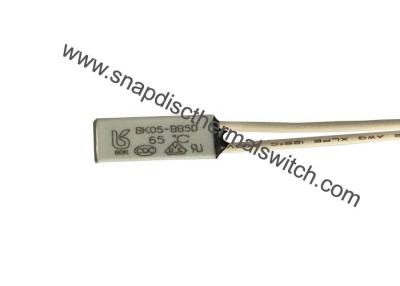 China Bi Metal 65 Deg C BK05-BB1D Micro Thermostat Cut Off Switch Temperature Switch for sale