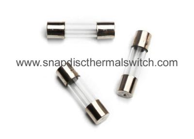 China 2500V 6.3A Fuse Glass Tube For Power Ballast for sale