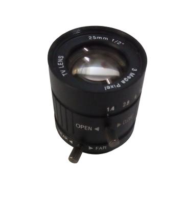 China CS/C Mount Lens, Manual Iris Control, 3.0 Megapixel, 1/2'' Sensor CCTV Lens for sale