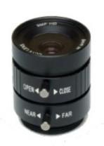 China 8mm Manual Iris Control lens, 3.0 Megapixel,  4/6/8/12/16/25mm available for sale