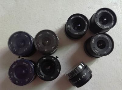 China F1.2 aperture 4mm/6mm/8mm CS mount lens promotion for sale