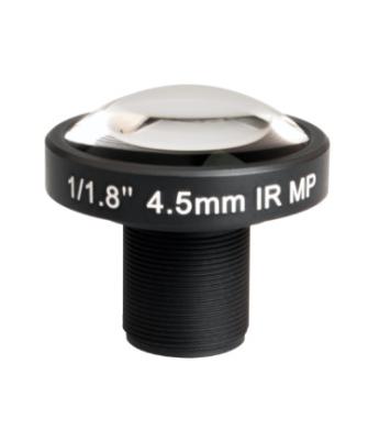 China Low Distortion Lens 1 Megapixel S-Mount lens for 1/1.8 inch sensors, F2.5, f=4.5mm for sale