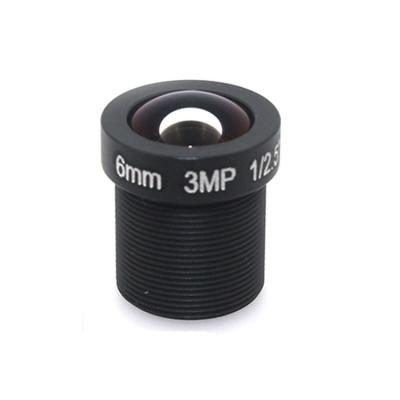 China 3 Megapixel HD 6mm 68 Degrees Wide Angle View Board Lens 3MP 1/2.5
