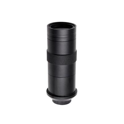 China 100X Zoom C/CS Mount Lens Glass Magnification Eyepiece For VGA HDMI USB CCD CMOS Industry Video Microscope Camera for sale