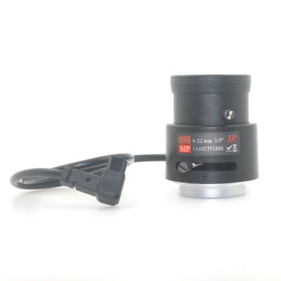 China Surveillance CCD Camera Machine Vision Lens 9-22mm 1/3