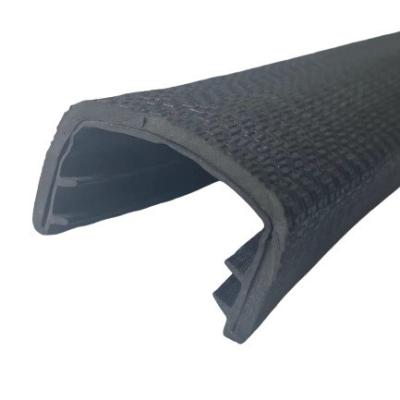 China Extruded EPDM Car Door Edge Rubber Scratch Protector Anti Collision Rubber Seal Strips for sale