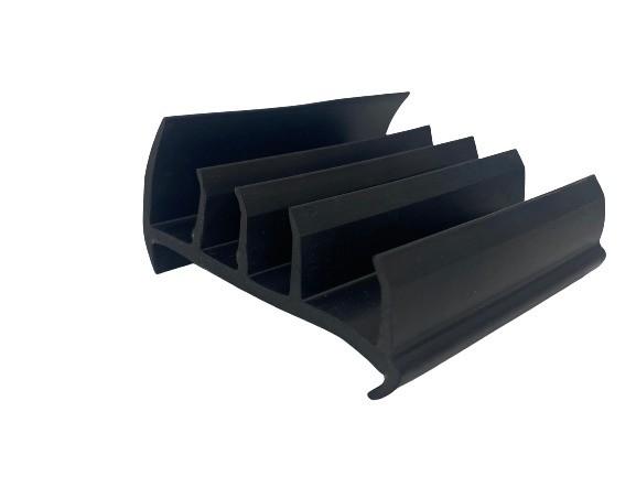 Quality Craft Black T Shape Weather Strip Rubber Seal for Container Back Door Extruded for sale