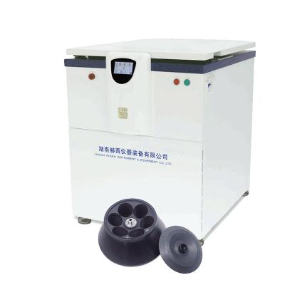 China Refrigerated Large Capacity Centrifuge Machine Low Speed 6000rpm 16 Program for sale