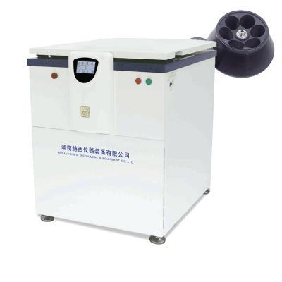 China Capacidad grande refrigerada 6x1000ml de la máquina de la centrifugadora de la muestra de sangre de poca velocidad en venta