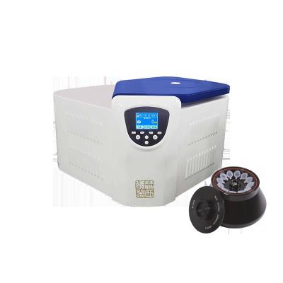 China Biochemistry Refrigerated Tabletop Centrifuge low noise 6x50ml Rotor Capacity for sale